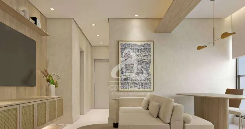 Apartamento com 2 dormitórios à venda, 117 m² por r$ 1.258.000,00 - marapé - santos/sp