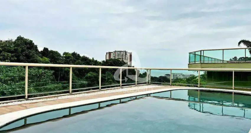 Casa com 5 dormitórios, 695 m² - venda por r$ 13.000.000,00 ou aluguel por r$ 60.000,00/mês - morro santa terezinha - santos/sp