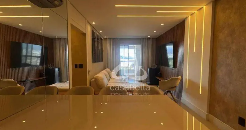 Apartamento com 3 dormitórios à venda, 92 m² por r$ 870.000,00 - ponta da praia - santos/sp