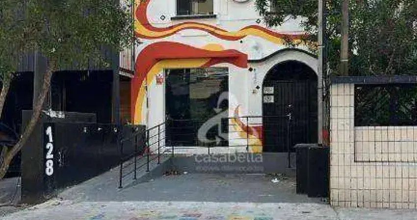 Casa para alugar, 189 m² por r$ 12.900,00/mês - gonzaga - santos/sp