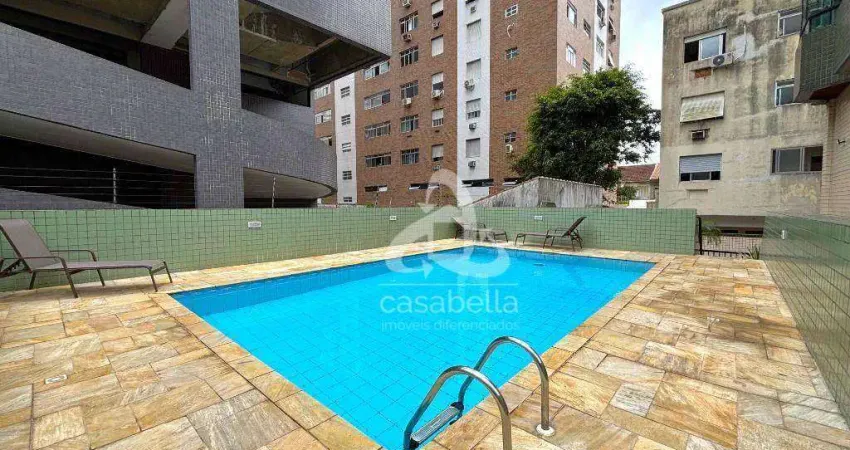 Apartamento com 3 dormitórios à venda, 120 m² por r$ 949.000,00 - gonzaga - santos/sp