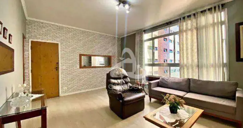 Apartamento com 3 dormitórios à venda, 121 m² por r$ 800.000,00 - aparecida - santos/sp