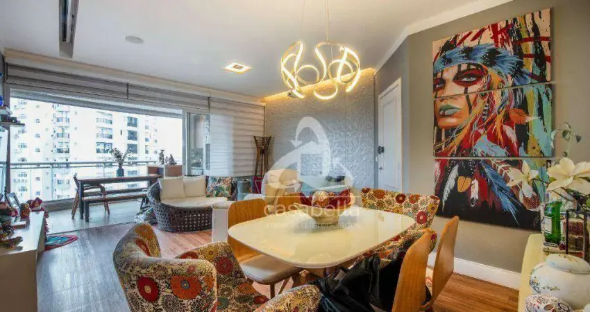 Apartamento com 3 dormitórios à venda, 119 m² por r$ 1.650.000,00 - gonzaga - santos/sp