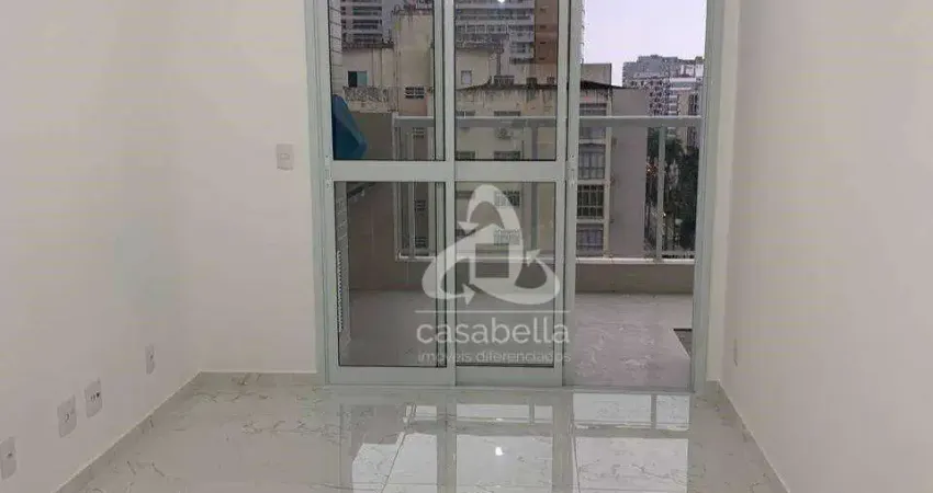 Apartamento com 3 dormitórios à venda, 101 m² por R$ 1.590.000,00 - Gonzaga - Santos/SP