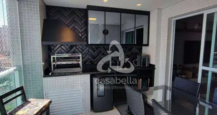 Apartamento com 3 dormitórios à venda, 105 m² por R$ 1.650.000,00 - Gonzaga - Santos/SP