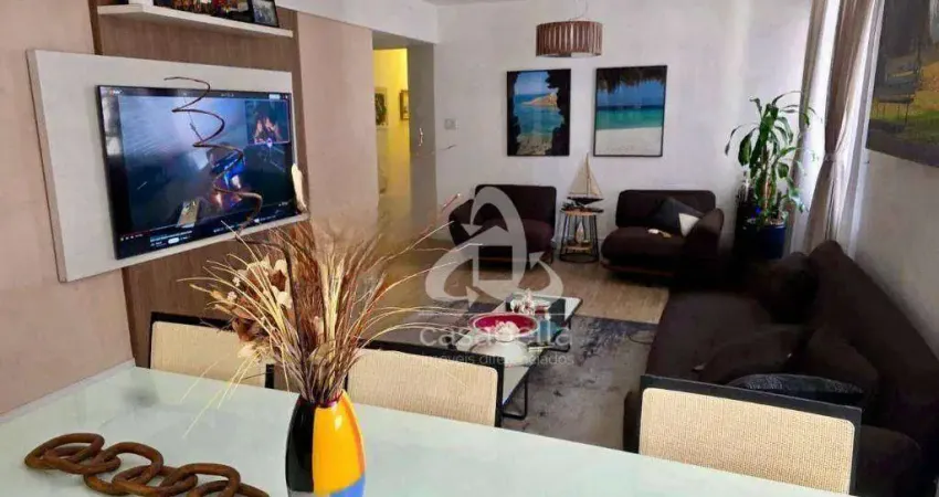 Apartamento com 3 dormitórios à venda, 145 m² por R$ 1.450.000,00 - Pompéia - Santos/SP