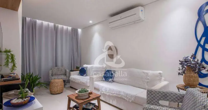 Apartamento com 3 dormitórios à venda, 105 m² por R$ 1.760.000,00 - Embaré - Santos/SP