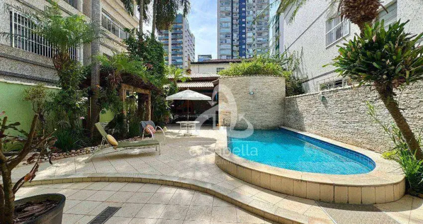 Casa com 4 dormitórios à venda, 457 m² por R$ 6.500.000,00 - Gonzaga - Santos/SP