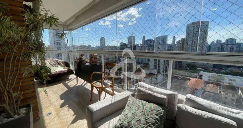 Apartamento com 3 dormitórios à venda, 172 m² por R$ 2.850.000,00 - Embaré - Santos/SP