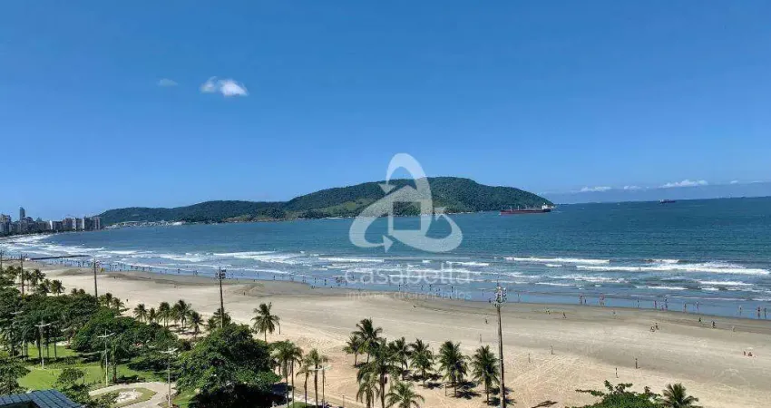 Apartamento com 3 dormitórios à venda, 205 m² por R$ 3.700.000,00 - Boqueirão - Santos/SP