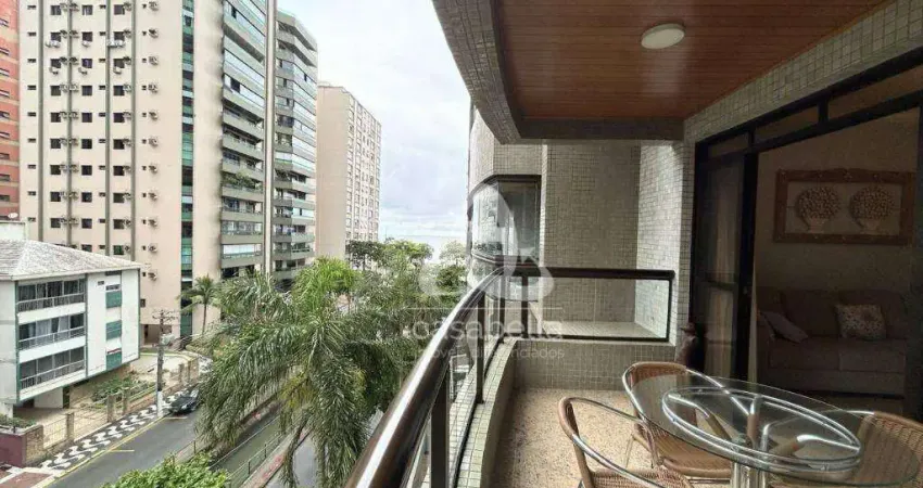 Apartamento com 3 dormitórios à venda, 174 m² por R$ 2.220.000,00 - Embaré - Santos/SP