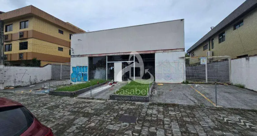 Loja, 300 m² - venda por R$ 6.000.000,00 ou aluguel por R$ 36.248,00/mês - Boqueirão - Santos/SP