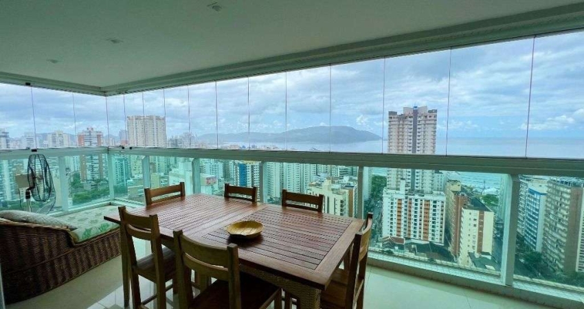 Apartamento com 3 dormitórios, 169 m² - venda por R$ 2.680.000,00 ou aluguel por R$ 17.300,00/mês - Boqueirão - Santos/SP