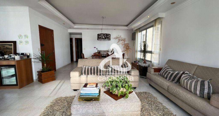 Apartamento com 3 dormitórios à venda, 209 m² por R$ 1.600.000,00 - Embaré - Santos/SP