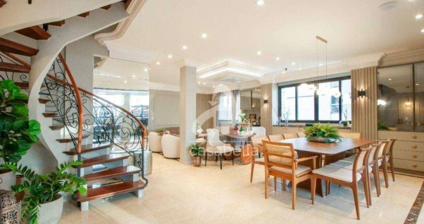 Cobertura com 4 dormitórios à venda, 261 m² por R$ 5.320.000,00 - Gonzaga - Santos/SP