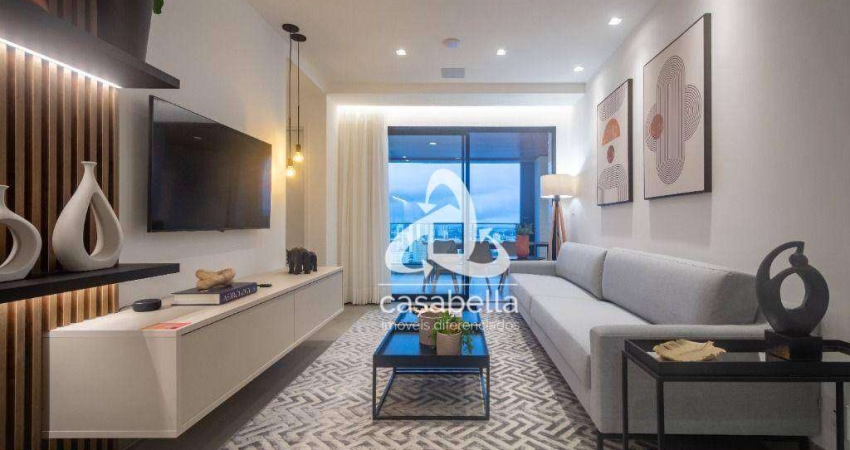 Apartamento com 2 dormitórios à venda, 83 m² por R$ 1.202.500,00 - Boqueirão - Santos/SP