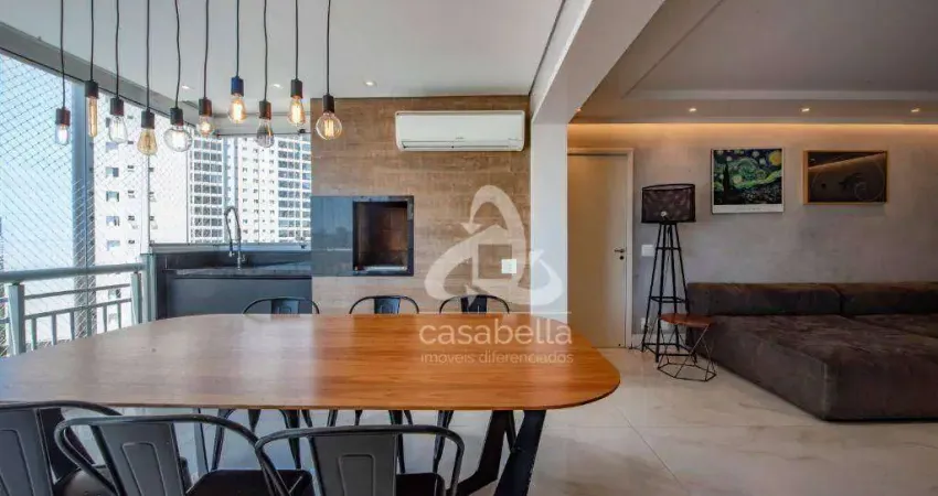 Apartamento com 3 dormitórios à venda, 150 m² por r$ 1.290.000,00 - marapé - santos/sp