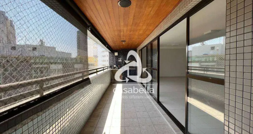 Apartamento com 4 dormitórios, 212 m² - venda por r$ 3.000.000,00 ou aluguel por r$ 18.000,00/mês - vila rica - santos/sp