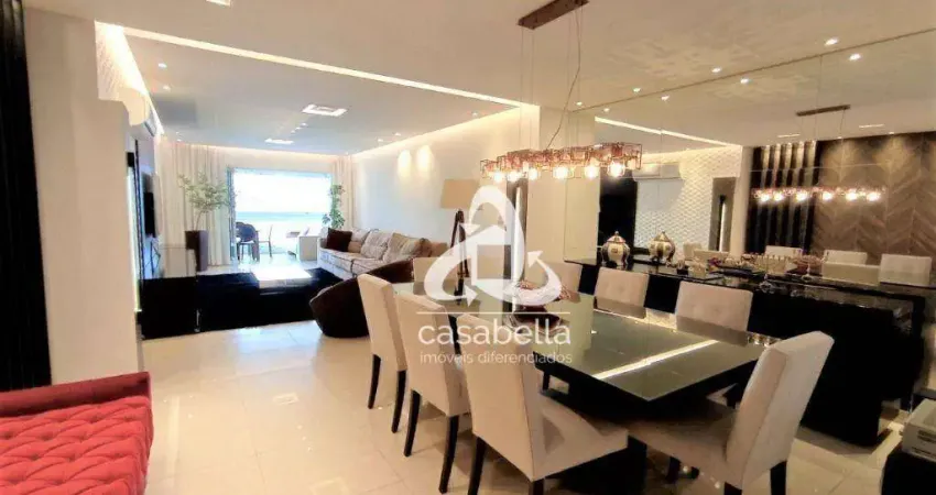 Apartamento com 3 dormitórios à venda, 218 m² por R$ 3.190.000,00 - Aparecida - Santos/SP