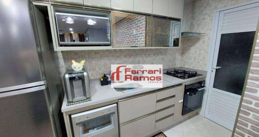 Apartamento com 3 dormitórios à venda, 79 m² por R$ 750.000,00 - Ponte Grande - Guarulhos/SP