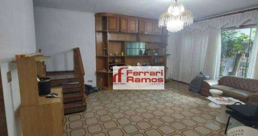 Sobrado com 3 dormitórios à venda, 295 m² por R$ 1.598.000,00 - Tatuapé - São Paulo/SP