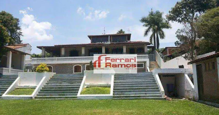 Chácara com 6 dormitórios, 2500 m² - venda por R$ 3.800.000,00 ou aluguel por R$ 9.850,00/mês - Estância Guararema - Guararema/SP