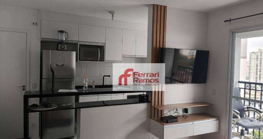 Apartamento com 2 dormitórios, 50 m² - venda por R$ 389.000,00 ou aluguel por R$ 2.860,00/mês - Vila Augusta - Guarulhos/SP