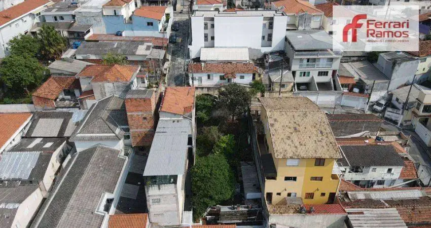Terreno à venda, 250 m² por R$ 400.000,00 - Tucuruvi - São Paulo/SP
