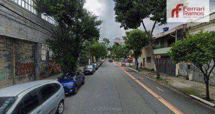 Terreno à venda, 176 m² por R$ 550.000,01 - Cambuci - São Paulo/SP