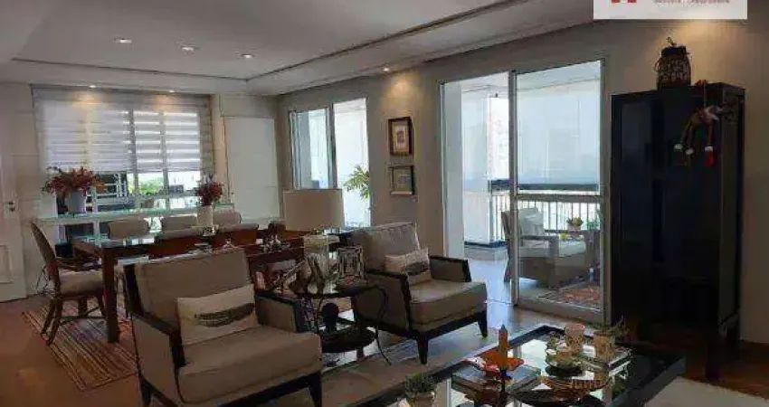 Apartamento com 4 dormitórios à venda, 252 m² por R$ 3.800.000,00 - Campo Belo - São Paulo/SP
