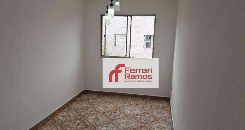 Apartamento com 2 dormitórios à venda, 56 m² por R$ 259.000,00 - Cocaia - Guarulhos/SP