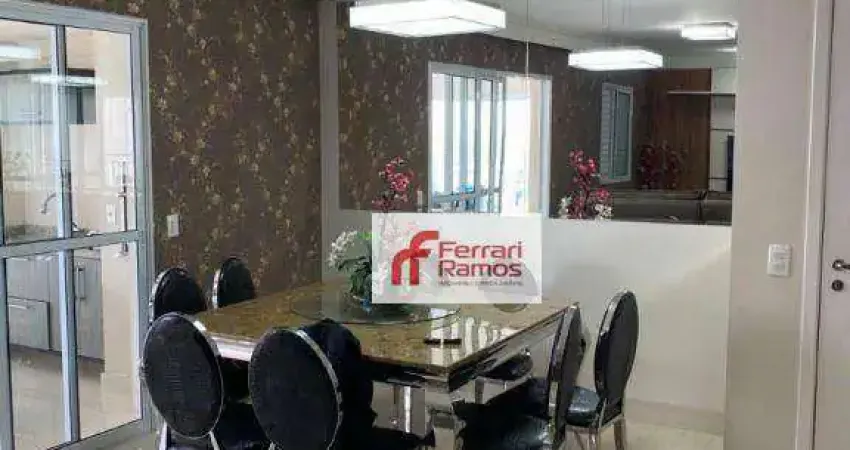 Apartamento com 3 dormitórios à venda, 110 m² por R$ 1.169.000,00 - Vila Augusta - Guarulhos/SP
