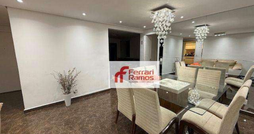 Apartamento para alugar, 115 m² por R$ 6.203,35/mês - Vila Progresso - Guarulhos/SP