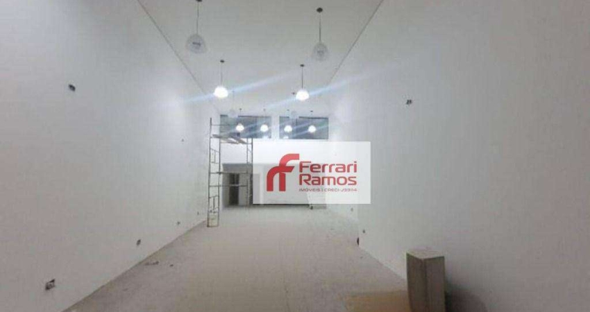 Salão novo para alugar, 130 m² com mezanino por R$ 8.000/mês (pacote)- Vila Moreira - Guarulhos/SP