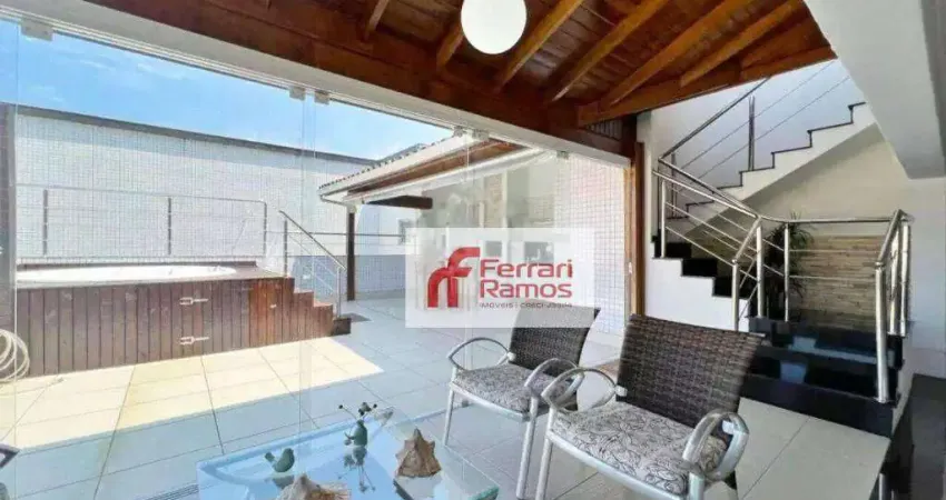 Cobertura com 4 dormitórios à venda, 440 m² por R$ 2.150.000,00 - Jardim Las Palmas - Guarujá/SP