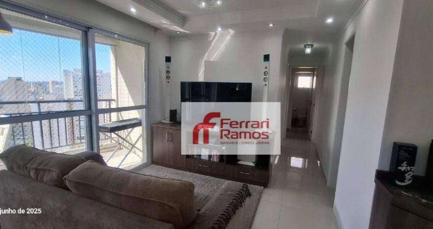 Apartamento com 3 dormitórios à venda, 88 m² por R$ 850.000,00 - Centro - Guarulhos/SP