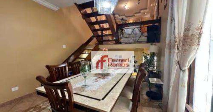 Sobrado com 4 dormitórios à venda, 220 m² por R$ 1.280.000,00 - Jardim Santa Clara - Guarulhos/SP