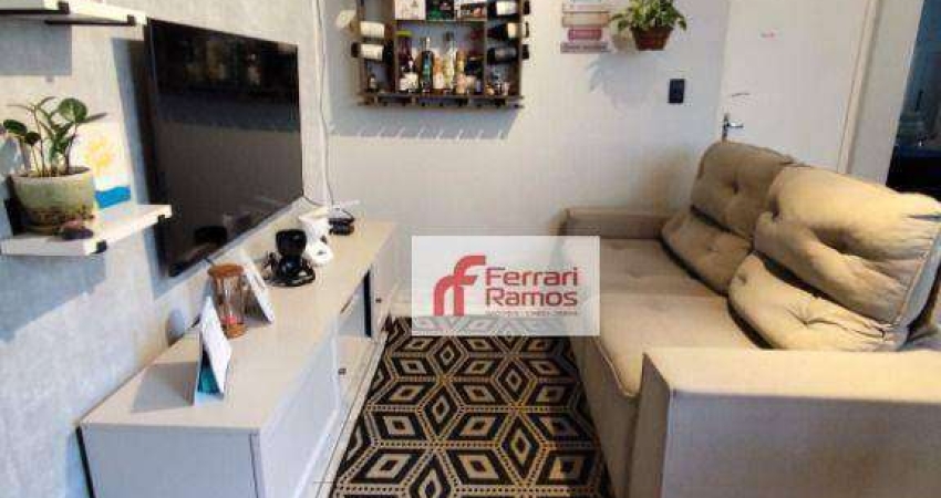 Apartamento com 2 dormitórios à venda, 48 m² por R$ 225.000,00 - Jardim Adriana - Guarulhos/SP
