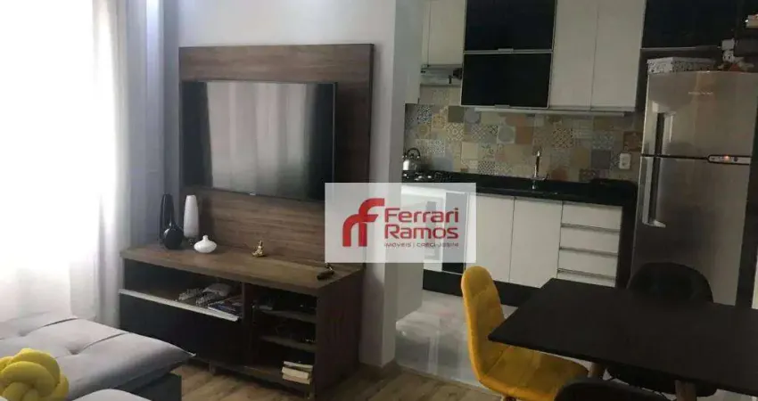 Apartamento com 2 dormitórios à venda, 45 m² por R$ 320.000,00 - Cocaia - Guarulhos/SP