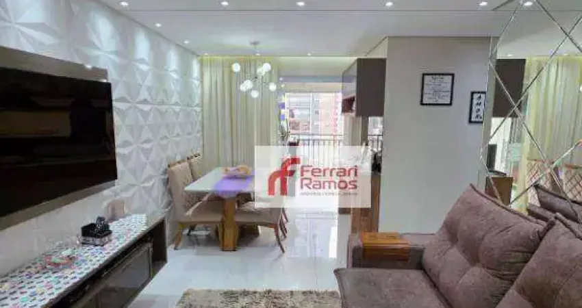 Apartamento com 2 dormitórios à venda, 82 m² por R$ 980.000,00 - Picanco - Guarulhos/SP