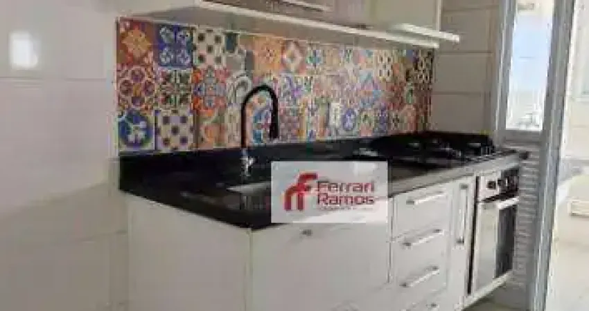 Apartamento com 2 dormitórios para alugar, 55 m² por R$ 2.773,19/mês - Vila Rosália - Guarulhos/SP
