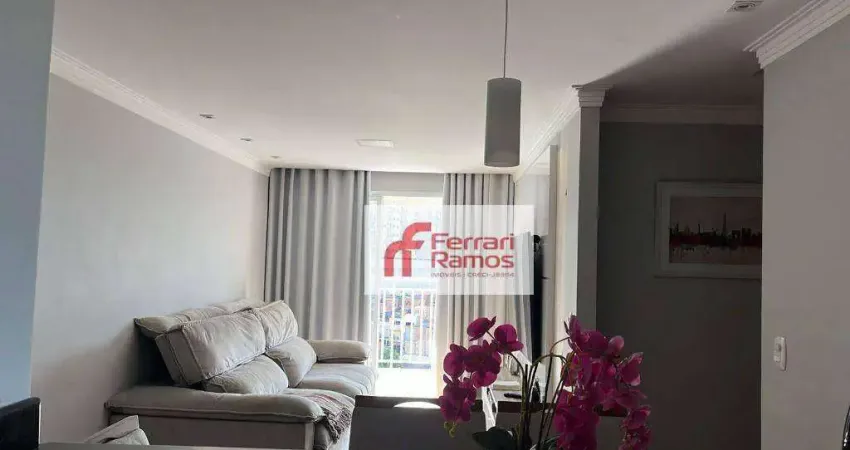 Apartamento com 3 dormitórios à venda, 76 m² por R$ 580.000,00 - Vila Rosália - Guarulhos/SP
