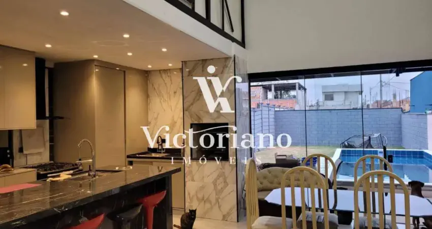 Casa em condomínio fechado com 3 quartos à venda na Rua Padre Eugênio, Jardim Jacinto, Jacareí