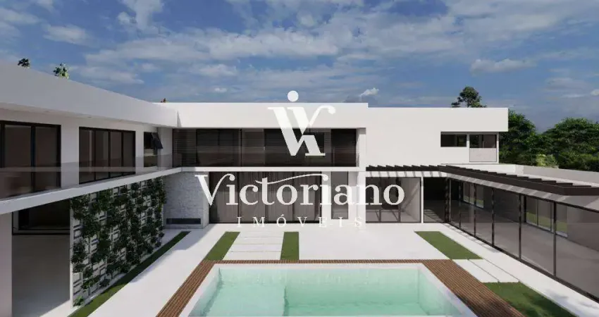 Mansão 800m² 5 suítes c/elevador - cond. chácara serimbura - urbanova