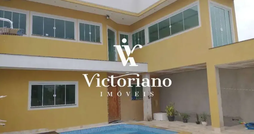 Ótimo sobrado no villa branca desocupado - com piscina – 5 dorm. 3 suítes.