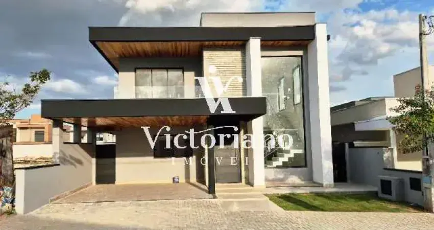 Sobrado alto padrão 257m² 4 suítes - cond. reserva rudá, lot. floresta, sjc