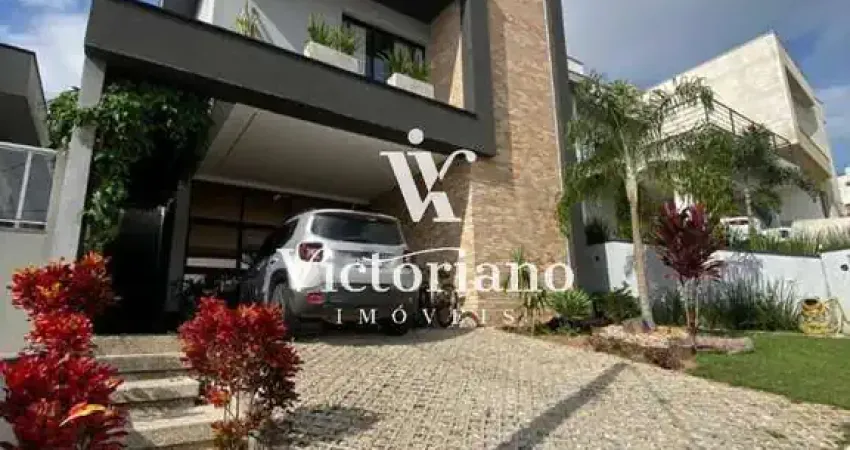 Sobrado novo com piscina 244m² 3 suítes - cond. fogaça – jacareí/sp