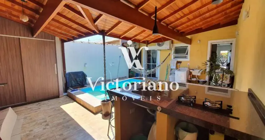 Casa térrea com piscina no cond. casabella - localizada no jd. marcondes