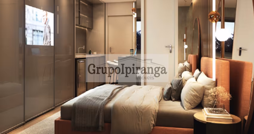 Studio no klabin com 2 dorm sem vaga