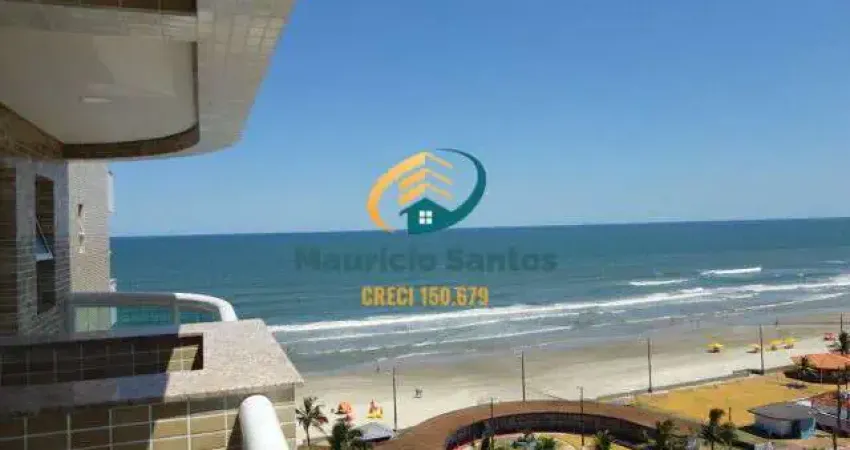 Apartamento em mongaguá, bairro vera cruz, 2 dormitórios sendo 1 suíte, terraço gourmet, residencial frente ao mar com lazer completo